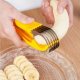 Banana Slicer—Handy Kids Chopper For Vegetable Cucumber Hotdog Fruit