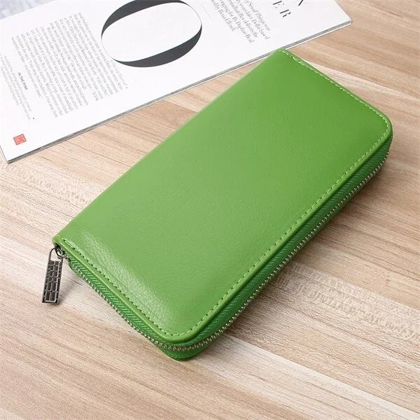 Unisex Anti-Credit Card Fraud Multi-compartment Wallet