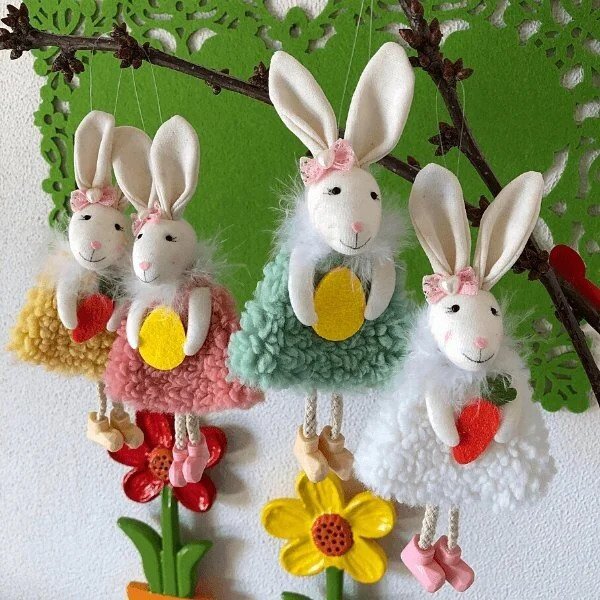 Handmade Easter Bunnies