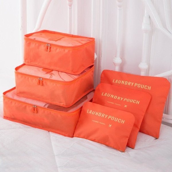 Luggage Packing Organizer Set (6 Pcs)