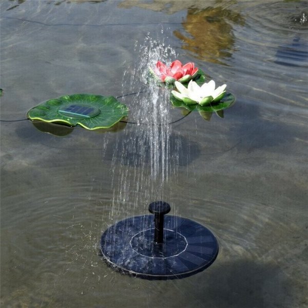 Solar Powered Water Fountain