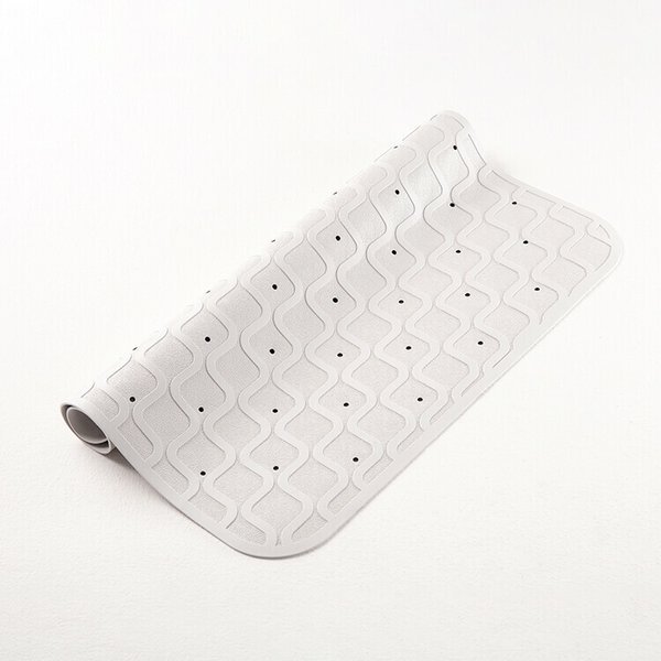 New square antislip bath mat with suction cup can be customized baby rubber bath mat