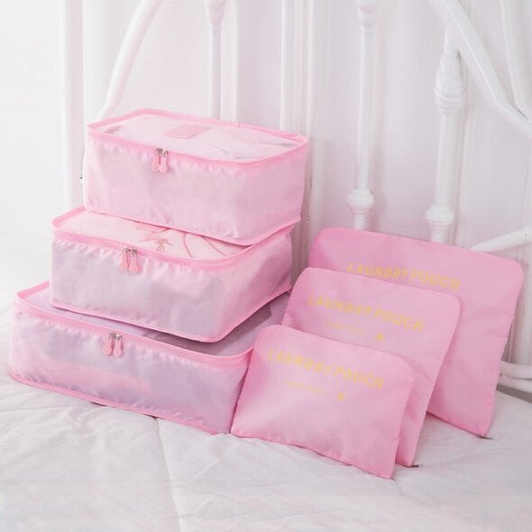 Luggage Packing Organizer Set (6 Pcs)