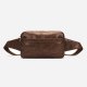 Pure Color Fashion Waist Bag Chest Bag Large Capacity