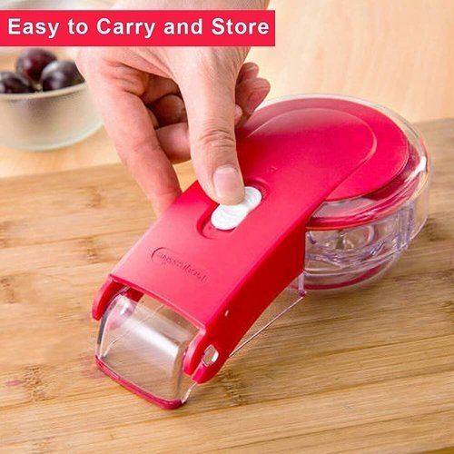 Stainless steel cherry remover